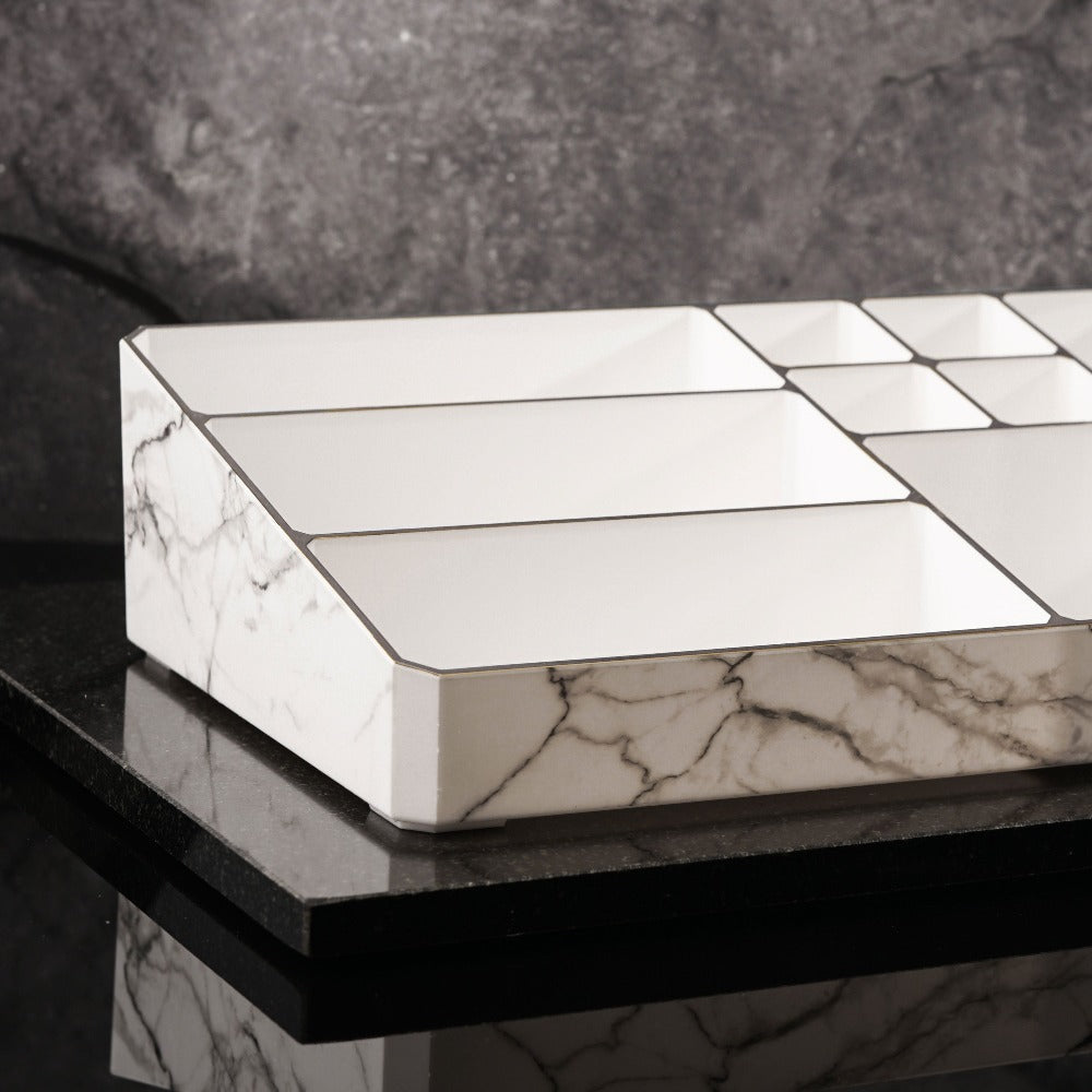 Marble Makeup Organiser - 3 Colours